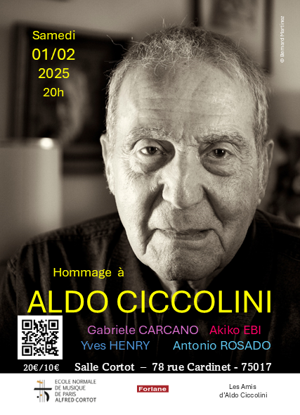 Hommage à Aldo Ciccolini